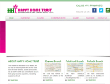 Tablet Screenshot of happyhomeoldage.com